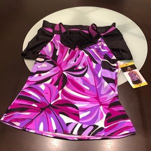 Zeroxposur Women’s Swimsuits Tankini Top Set